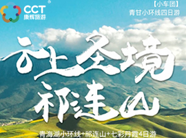 【小车团】青海湖4日小环线｜茶卡旅拍+湟鱼洄游+七彩丹霞｜祁连草原轻徒步