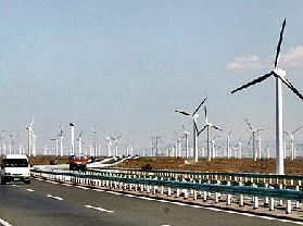 达坂城风力发电厂